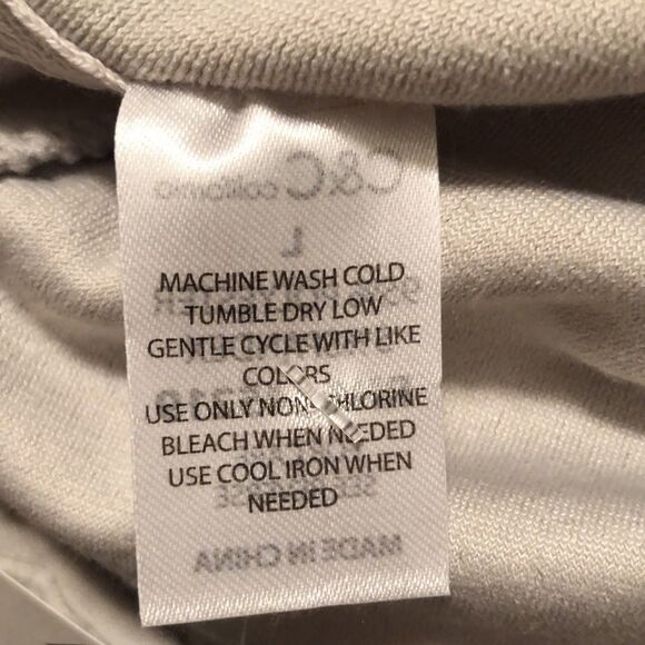 C&C California L Gray Mauve Pink Velour Jump Suit Lounge Crop Hoodie Set - Picture 12 of 12